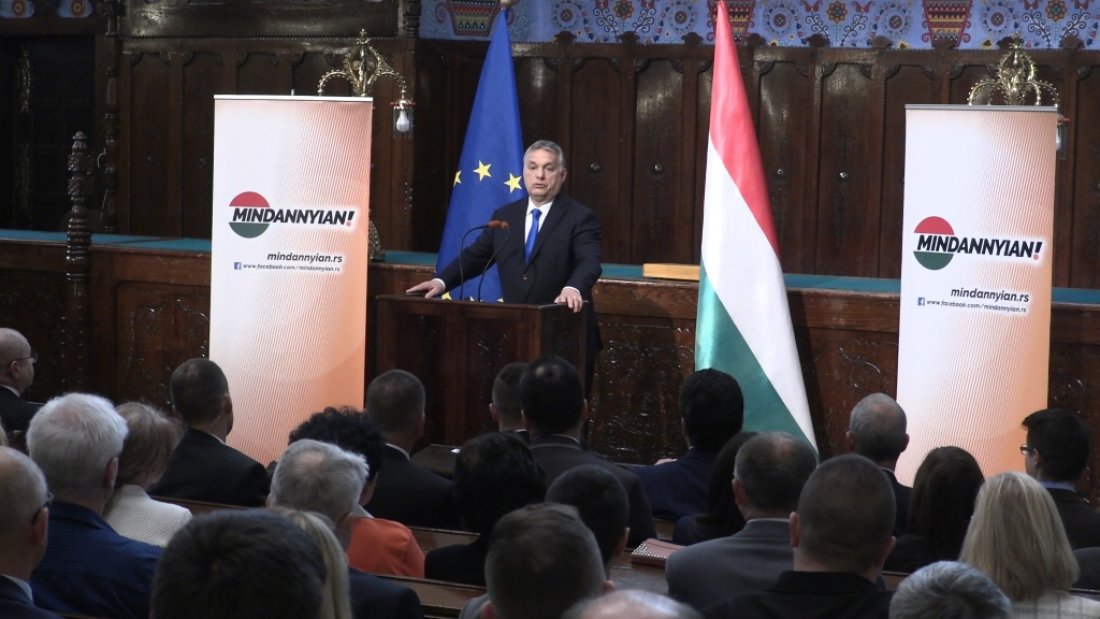 Orbán Viktor Szabadkán (képek)